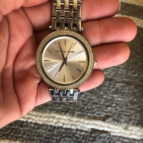 MK stainless steel watch great used condition! - Picture 3 of 4